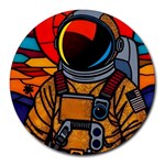 Astronaut Round Mousepad