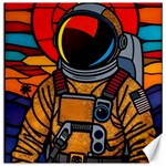 Astronaut Canvas 12  x 12 