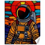 Astronaut Canvas 16  x 20 