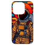 Astronaut iPhone 14 Pro Black UV Print Case