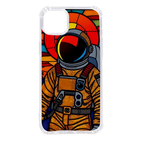 Astronaut iPhone 14 Plus TPU UV Print Case from ArtsNow.com Front