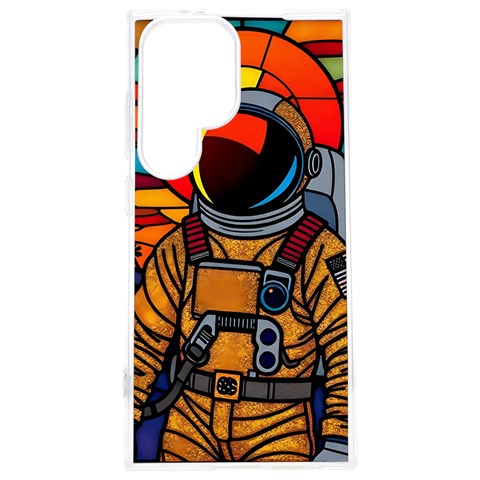 Astronaut Samsung Galaxy S24 Plus 6.7 Inch TPU UV Case from ArtsNow.com Front