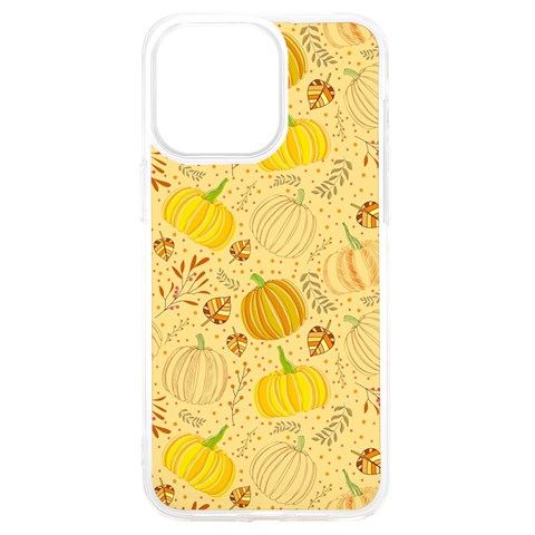 Pumpkins Autumn Fall Harvest iPhone 15 Pro Max TPU UV Print Case from ArtsNow.com Front