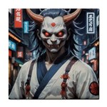 Demon Samurai Tile Coaster