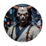 Demon Samurai Ornament (Round)