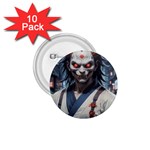 Demon Samurai 1.75  Buttons (10 pack)