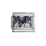 Demon Samurai Italian Charm (9mm)