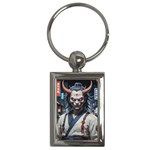 Demon Samurai Key Chain (Rectangle)