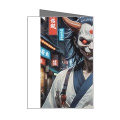 Demon Samurai Mini Greeting Card from ArtsNow.com Right