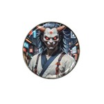 Demon Samurai Hat Clip Ball Marker