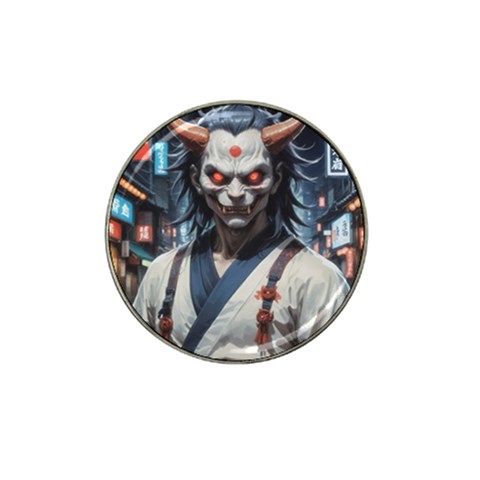 Demon Samurai Hat Clip Ball Marker (10 pack) from ArtsNow.com Front