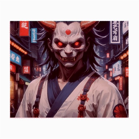 Demon Samurai Small Glasses Cloth from ArtsNow.com Front