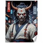 Demon Samurai Canvas 12  x 16 