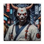 Demon Samurai Face Towel