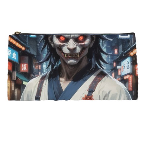 Demon Samurai Pencil Cases from ArtsNow.com Front