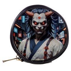 Demon Samurai Mini Makeup Bag from ArtsNow.com Back