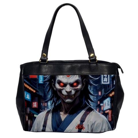 Demon Samurai Oversize Office Handbag from ArtsNow.com Front