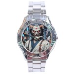 Demon Samurai Stainless Steel Analogue Watch