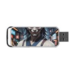 Demon Samurai Portable USB Flash (One Side)