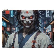 Demon Samurai Cosmetic Bag (XXL) from ArtsNow.com Front