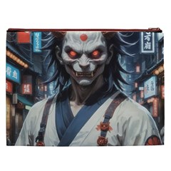 Demon Samurai Cosmetic Bag (XXL) from ArtsNow.com Back