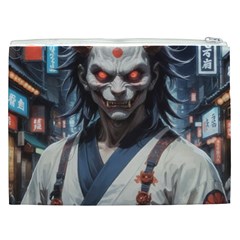 Demon Samurai Cosmetic Bag (XXL) from ArtsNow.com Back