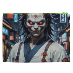 Demon Samurai Cosmetic Bag (XXL) from ArtsNow.com Back