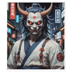 Demon Samurai Duvet Cover Double Side (California King Size) from ArtsNow.com Front