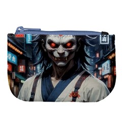 Demon Samurai Large Coin Purse from ArtsNow.com Front