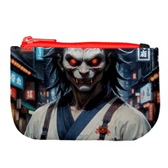 Demon Samurai Large Coin Purse from ArtsNow.com Front