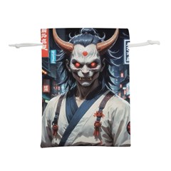 Demon Samurai Lightweight Drawstring Pouch (M) from ArtsNow.com Front