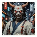 Demon Samurai Banner and Sign 4  x 4 