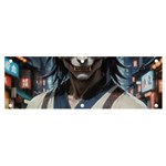 Demon Samurai Banner and Sign 6  x 2 