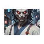 Demon Samurai Premium Plush Fleece Blanket (Mini)