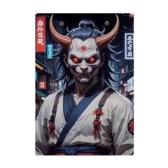 Demon Samurai A5 Acrylic Clipboard from ArtsNow.com Back