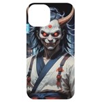 Demon Samurai iPhone 14 Black UV Print Case