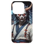 Demon Samurai iPhone 14 Pro Black UV Print Case