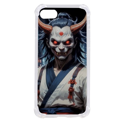 Demon Samurai iPhone SE from ArtsNow.com Front