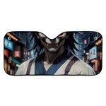 Demon Samurai Car Windshield Sunshade