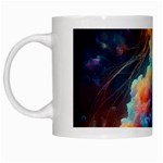 Cosmic Jellyfish Artwork White Mug