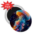 Cosmic Jellyfish Artwork 2.25  Magnets (100 pack) 