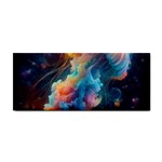 Cosmic Jellyfish Artwork Hand Towel