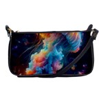 Cosmic Jellyfish Artwork Shoulder Clutch Bag