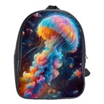 Cosmic Jellyfish Artwork School Bag (XL)