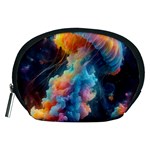 Cosmic Jellyfish Artwork Accessory Pouch (Medium)