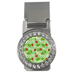 Strawberries Pattern Seamless Money Clips (CZ) 