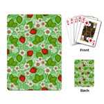 Strawberries Pattern Seamless Playing Cards Single Design (Rectangle)