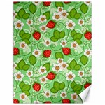 Strawberries Pattern Seamless Canvas 12  x 16 