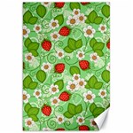 Strawberries Pattern Seamless Canvas 20  x 30 