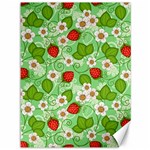 Strawberries Pattern Seamless Canvas 36  x 48 